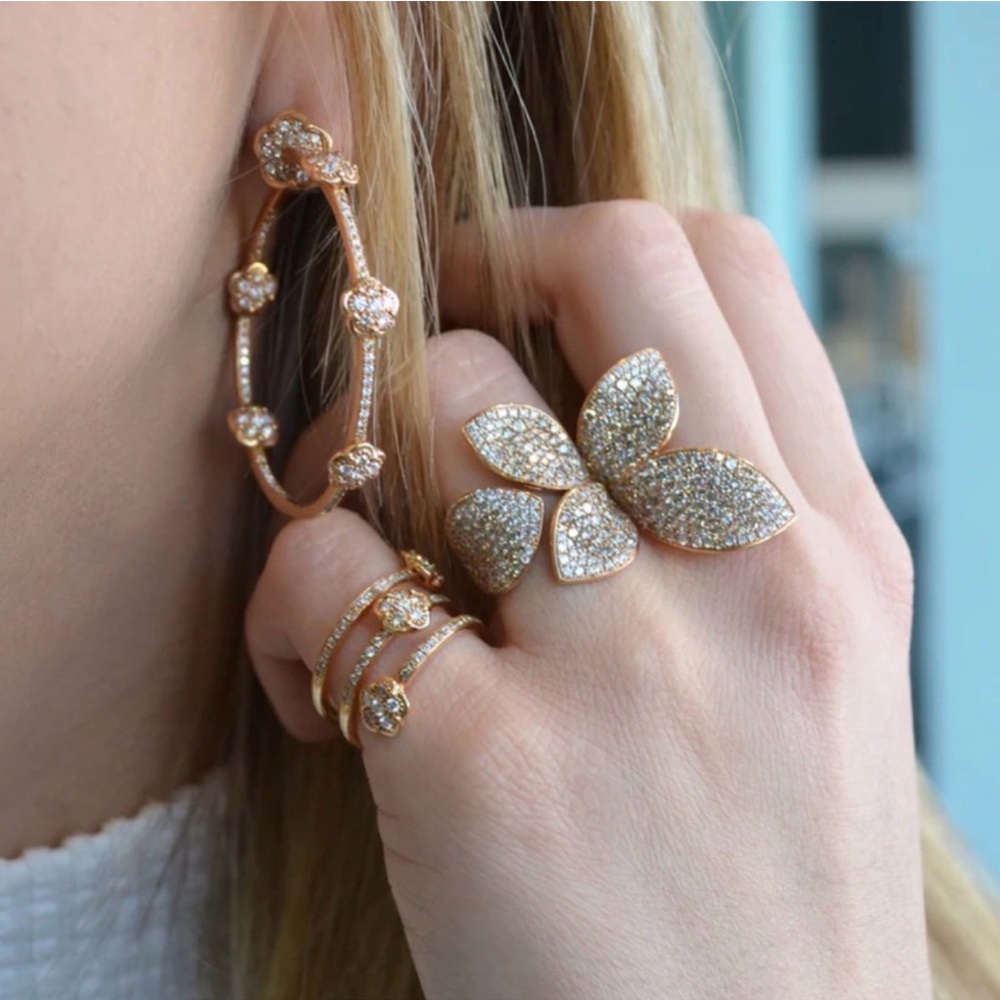 SEGRETI Flower Ring 18k gold